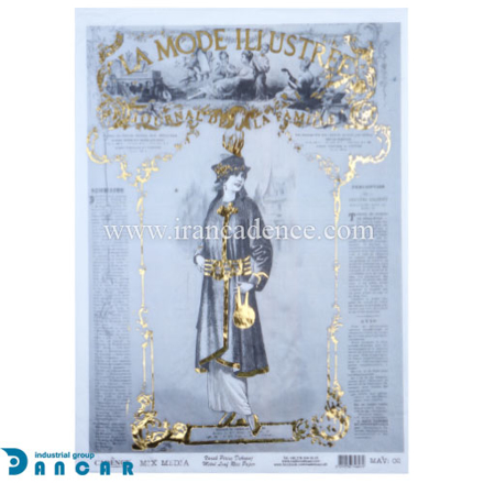 خرید کاغذ دکوپاژ، خرید دکوپاژ برنجی، خرید دکوپاژ طلاکوب، خرید وسایل دکوپاژ در ایران کادنس ،کادنس