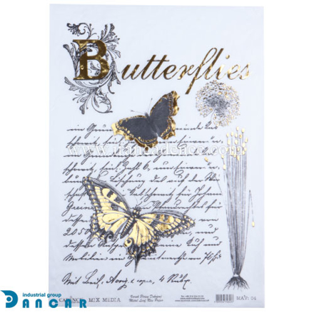 خرید کاغذ دکوپاژ، خرید دکوپاژ برنجی، خرید دکوپاژ طلاکوب، خرید وسایل دکوپاژ در ایران کادنس ،کادنس