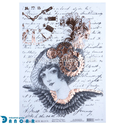 خرید کاغذ دکوپاژ، خرید دکوپاژ برنجی، خرید دکوپاژ طلاکوب، خرید وسایل دکوپاژ در ایران کادنس ،کادنس